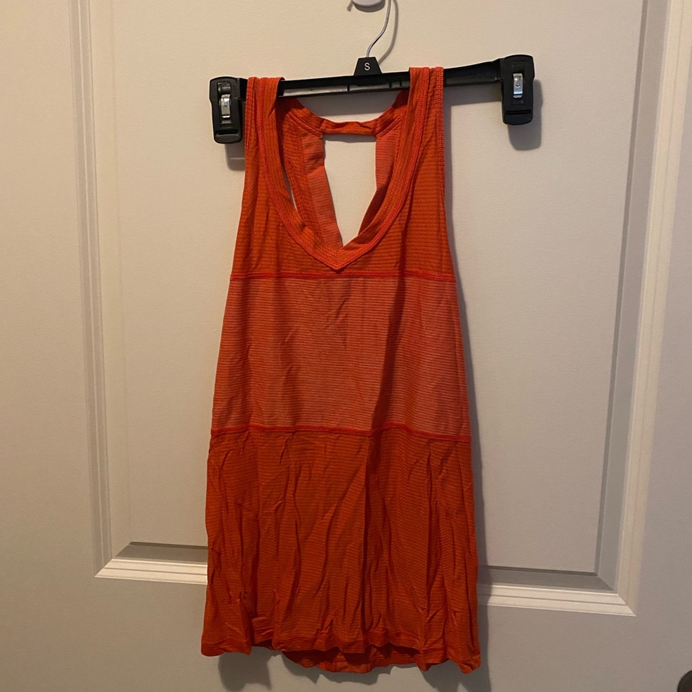 Lululemon tank top size 2 orange